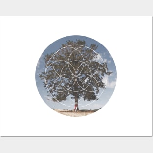 Free Tree Hugs Geometric Photography Posters and Art